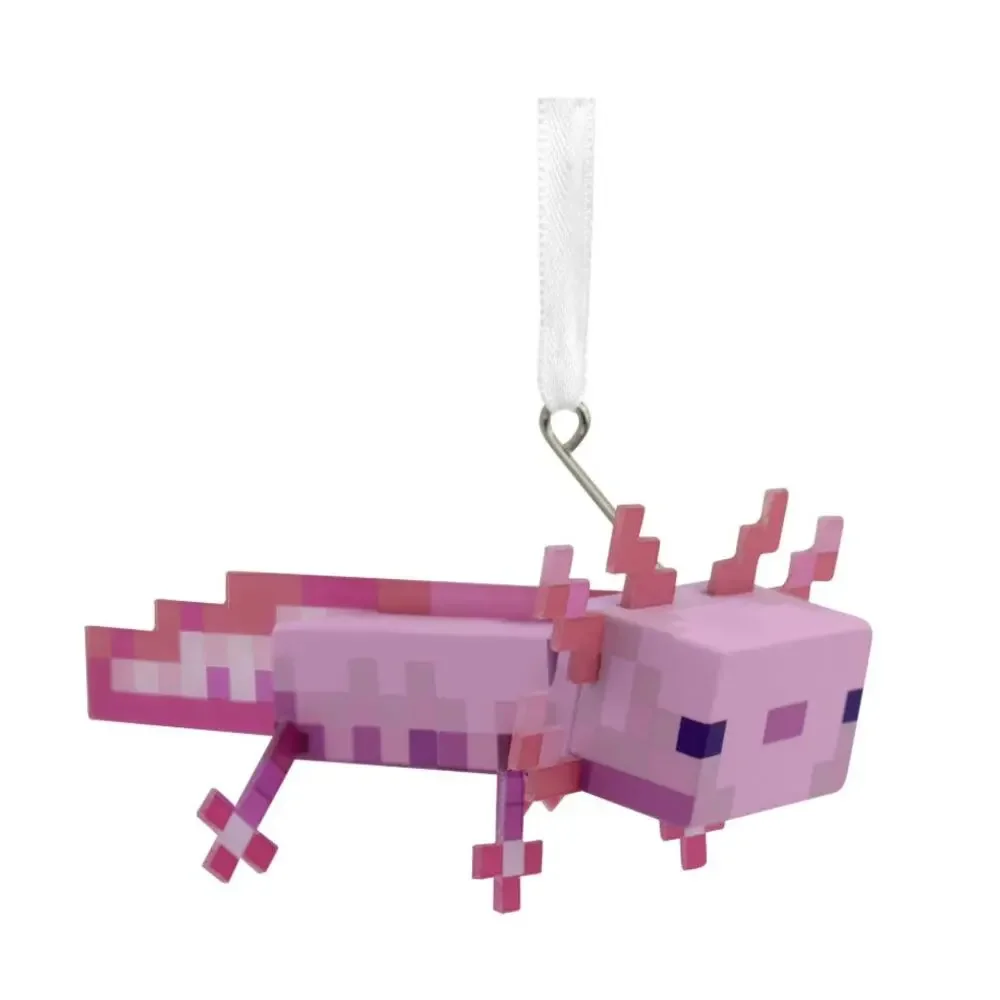 Hallmark Minecraft Axolotl Christmas Ornament